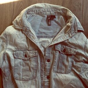 Jean like cardigan thing